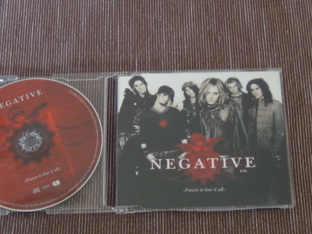 Negative Frozen to lose it all cds EU 2004