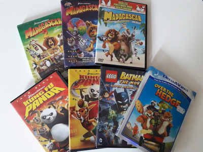 Lasten leffapaketti 2. - 7 Kpl. - DVD