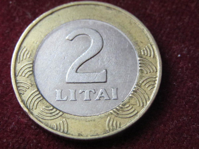 2 litai 1999. Liettua-Lithuania