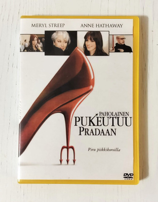 PAHOLAINEN PUKEUTUU PRADAAN DVD