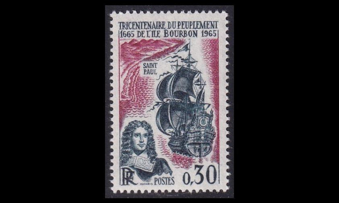 Ranska 1525 ** Réunionin asutus (1965)