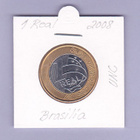 Brasilia 1 Real v.2008 UNC KM#652a - pikkukuva 1
