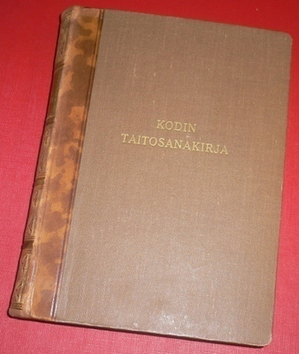 Vilho Setälä : Kodin taitosanakirja  1940