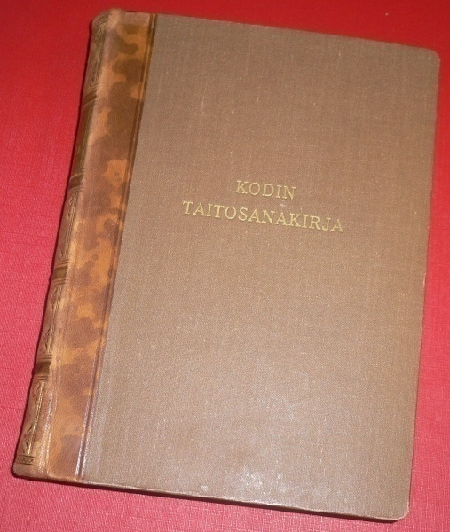 Vilho Setälä : Kodin taitosanakirja  1940