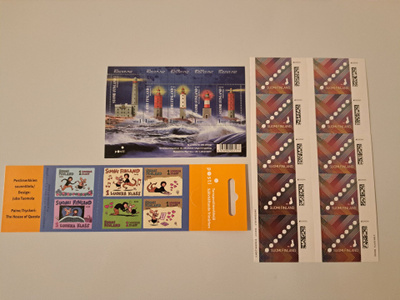 Postimerkit/ ikimerkit 5 + 6 + 10 kpl, postituoreet