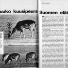 Metsästys ja Kalastus n:o 3 1970 Kuusipeura. Lutto lohijoki - pikkukuva 4