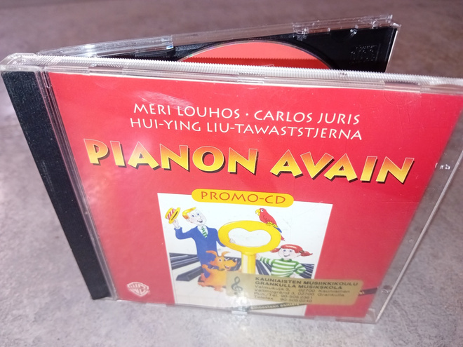 Opetus- CD Meri Louhos ym. PIANON AVAIN promo-cd