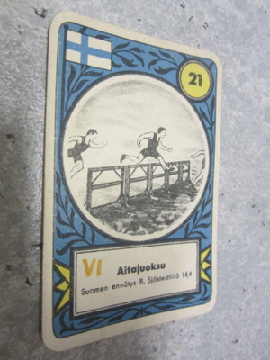 KERÄILYKORTTI BERLIININ OLYMPIALAISTA 1936
