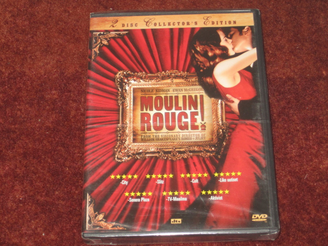 MOULIN ROUGE - 2DVD - UUSI MUOVEISSA