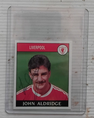 John Aldridge Liverpool signed