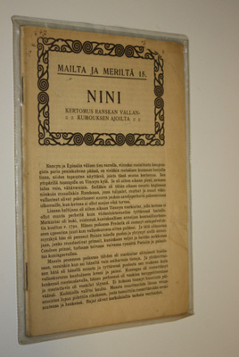 Nini : kertomus Ranskan vallankumouksen ajoilta