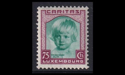 Luxemburg 241 ** Lastenapu 75 + 10 C (1931)