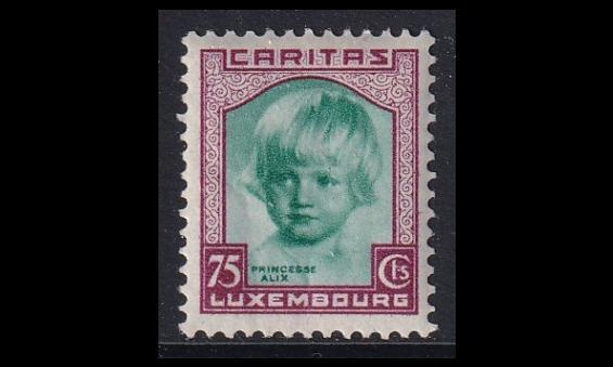 Luxemburg 241 ** Lastenapu 75 + 10 C (1931)