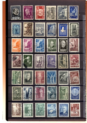1931-1951 erä Suomea, leimatut