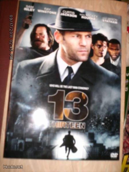 13 THIRTEEN dvd (Sam Riley, J. Statham, Mickey Rourke 2010)
