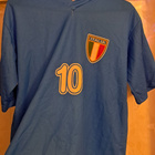 Italia Totti 10 jalkapallopaita koko L sininen - pikkukuva 1