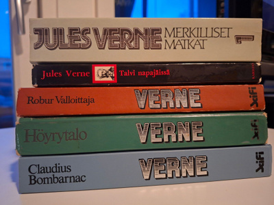 Verne, Jules: Kirjapaketti (5 kpl)