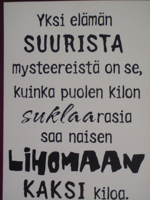 Suklaarasian mysteeri