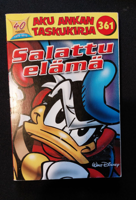 Aku Ankan taskukirja 361 Salattu elämä