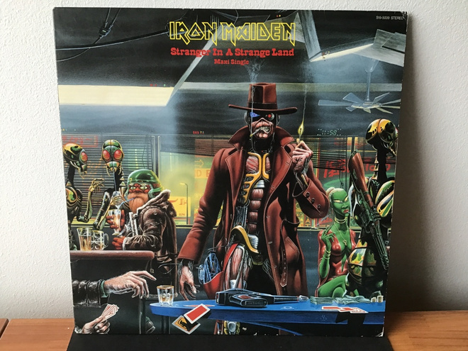 IRON MAIDEN: Stranger In A Strange Land 12” Maxi- single