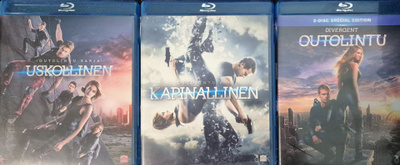 Outolintu sarja:Outolintu+ Uskollinen+kapinallinen -Blu-Ray