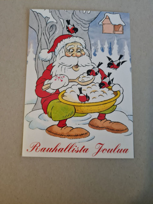 Rantamäki: Joulupukki ja punatulkut