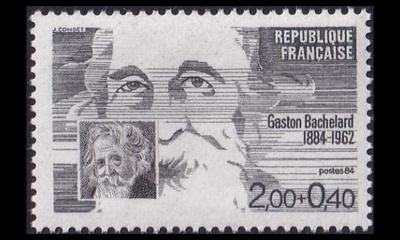 Ranska 2452 ** Gaston Bachelard filosofi (1984)