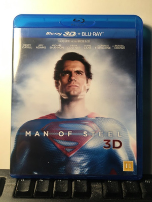 MAN OF STEEL, BluRay 3D + BluRay, Snyder, Cahill, Adams