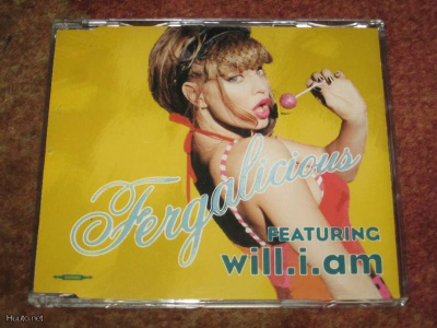 FERGIE & WILL.I.AM - FERGALICIOUS CD SINGLE PROMO