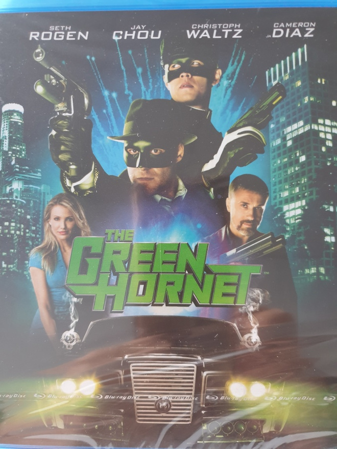 GREEN HORNET BLU-RAY UUSI