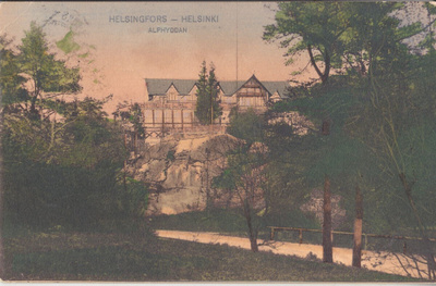 Helsinki kortti Alppila 1906
