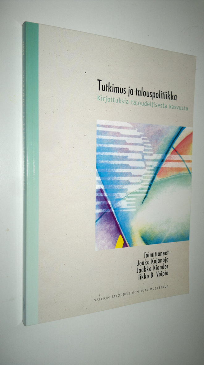 Tutkimus ja talouspolitiikka : kirjoituksia taloudellises...