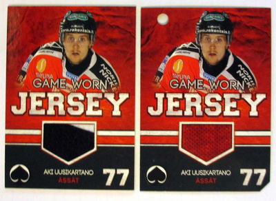 Aki Uusikartano Ässät Jersey Cardset 2012-13