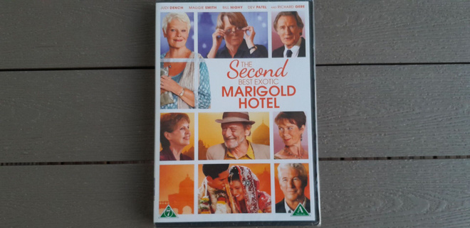DVD: The Second Best Exotic Marigold Hotel (Dench,Gere) UUSI