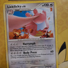 Lickilicky #33 Pokemon EX Platinum (RARE) card - pikkukuva 1
