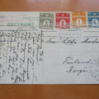1913 Tanska kortti Porvooseen Viking Modeen lähettäjänä - pikkukuva 1
