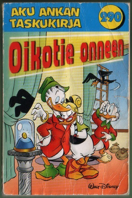 Aku Ankan Taskukirja 290 Oikotie onneen (2003)