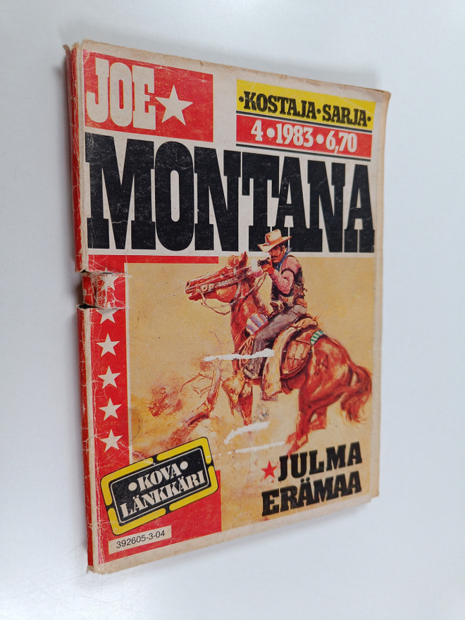 Tom Dutchman : Joe Montana 4/1983 : Julma erämaa