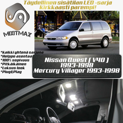 Nissan Quest (V40) Sisätilan LED-sarja 16-osainen