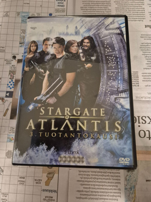 Stargate Atlantis kausi 3 dvd