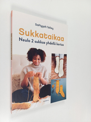 Saffiyah Talley : Sukkataikaa : Neulo 2 sukkaa yhdellä ke...