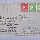 VANHA Postikortti Siuntio Vesterby 1940-l - pikkukuva 2