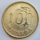 10 mk 1952 HYVÄ Lyöntikiiltoinen - pikkukuva 2