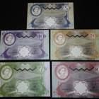 Aruba Island UNC Setti 5 10 20 50 100 Shilling 2018 - pikkukuva 1