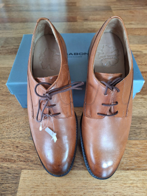 TED BAKER KAMPTEN UUDET MIESTEN RUSKEAT NAHKAKENGÄT K.42/43