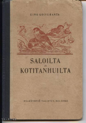 Eino Koivuranta: Saloilta ja kotitanhuilta sid.kk 1924