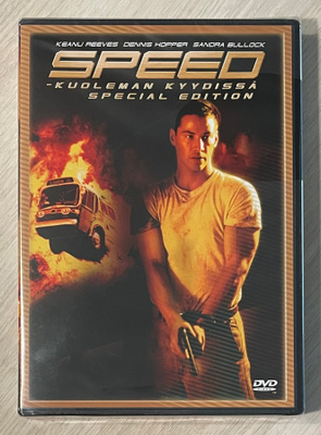 SPEED (1994) Keanu Reeves & Sandra Bullock (2DVD) *UUSI*