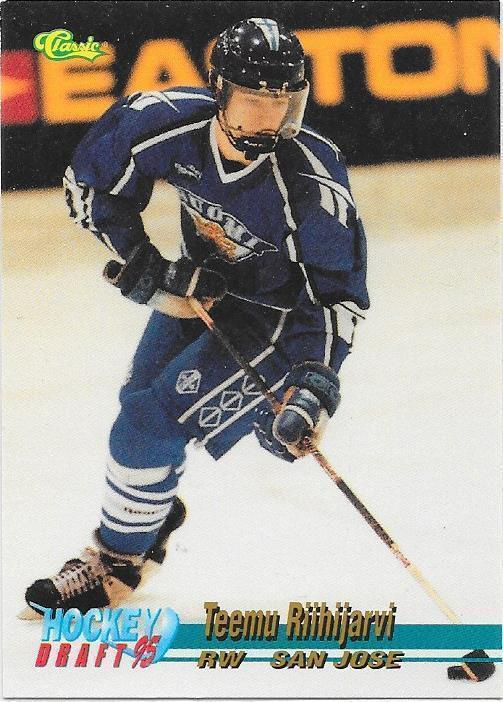 1995-96 NHL Draft #12 Teemu Riihijärvi Suomi Espoo