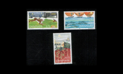 Tanska 1032-4 ** Luonto, ympäristö ja kehitys (1992)