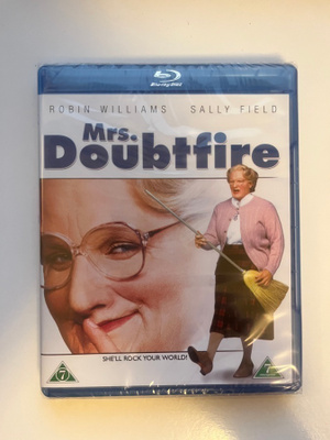Mrs. Doubtfire - isä sisäkkönä (Blu-ray) 1993 (UUSI)